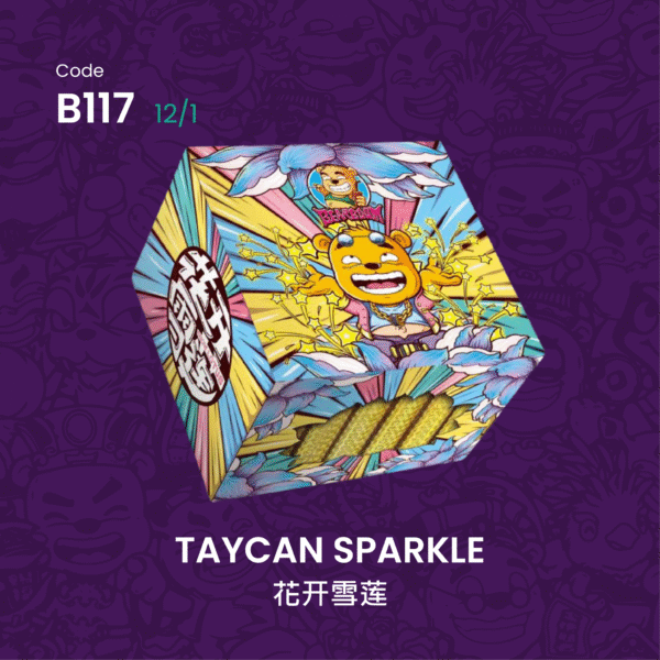 C117 TAYCAN SPARKLE 花开雪莲