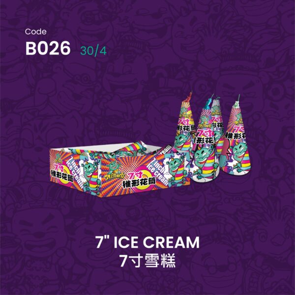 7” ICE CREAM (足)7寸雪糕